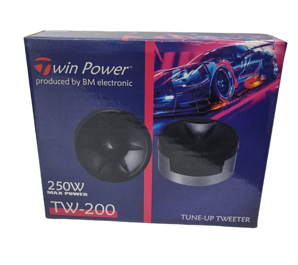 TW-200 brand car tweeter, 2-piece package