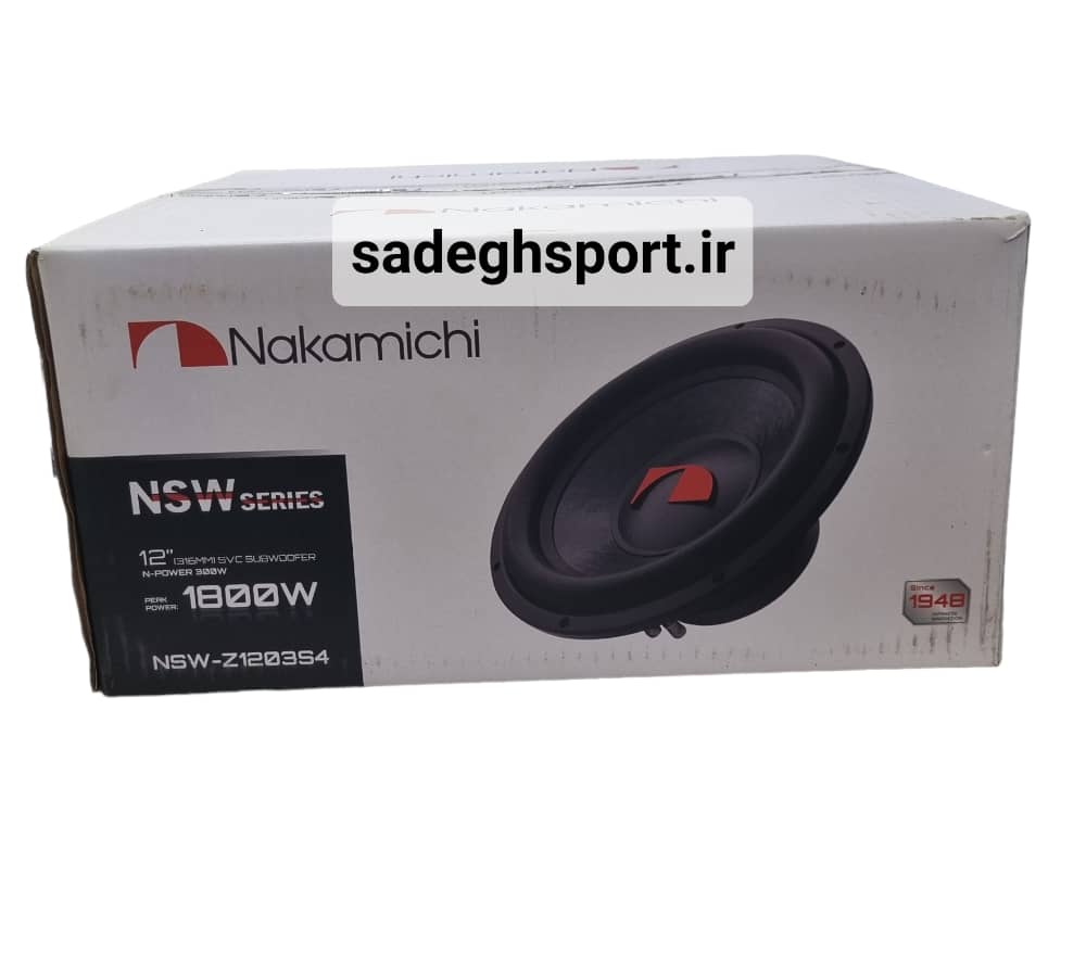 Nakamichi car subwoofer model NSW-Z1203S4