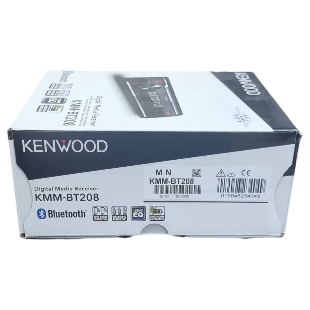 Kenwood Bluetooth player model KMM-BT208(1)